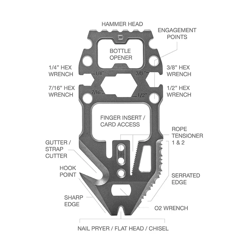 A10 Holster Backplate with MT05 Multi-Tool