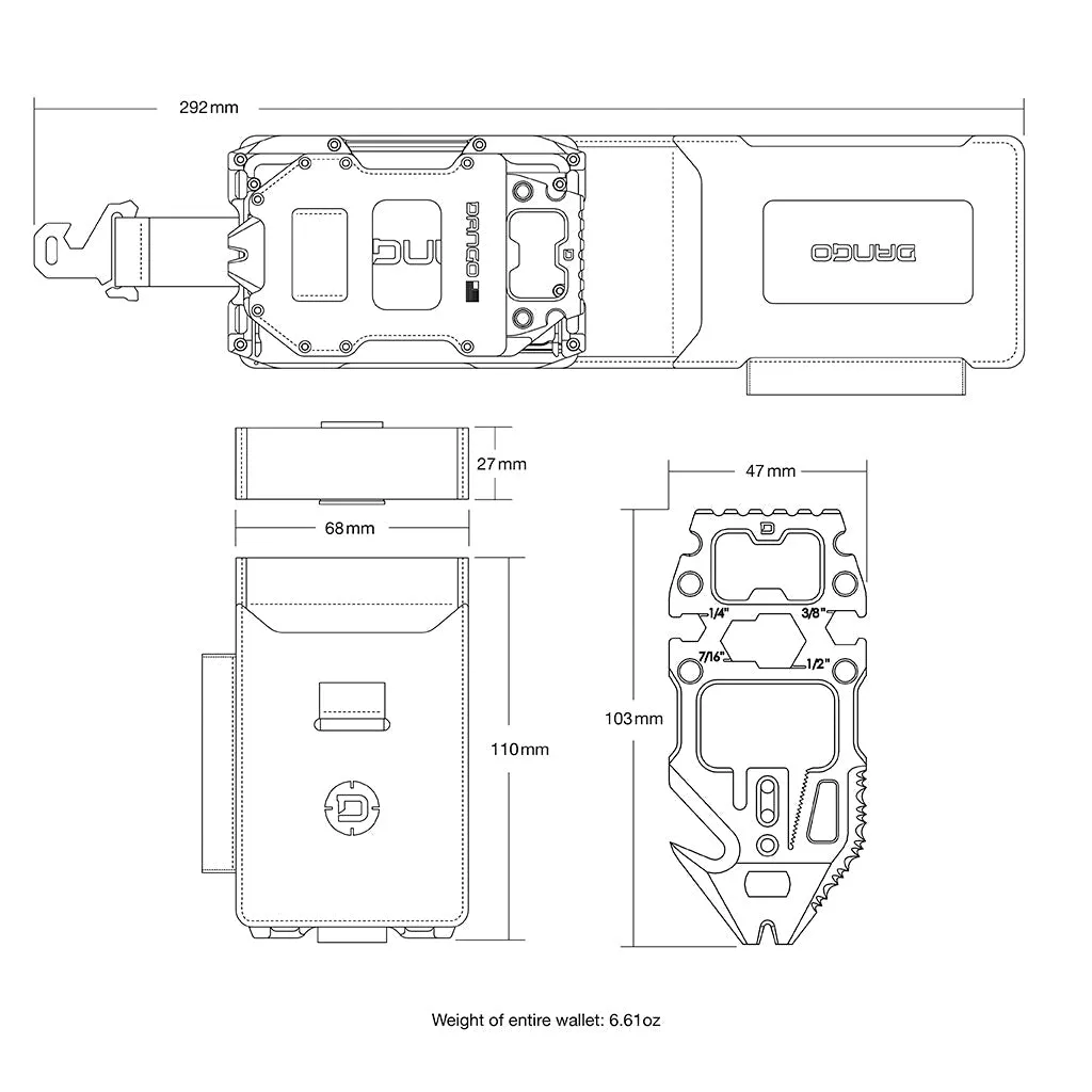 A10 SPEC-OPS BIFOLD POCKET ADAPT™ WALLET