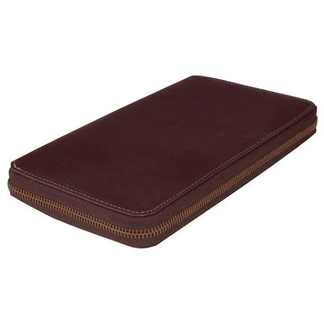 Adpel Dakota Leather Sonic Travel Wallet | Brown