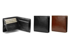 Adpel Italian Leather Wallet With CC Flap & Coin Section