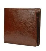 Adpel Italian Leather Wallet With CC Flap & Coin Section