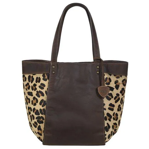 Ariat Women's Bristol Leopard Print Tote A770001102