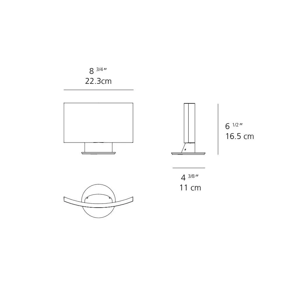 Artemide Microsurf wall lamp LED