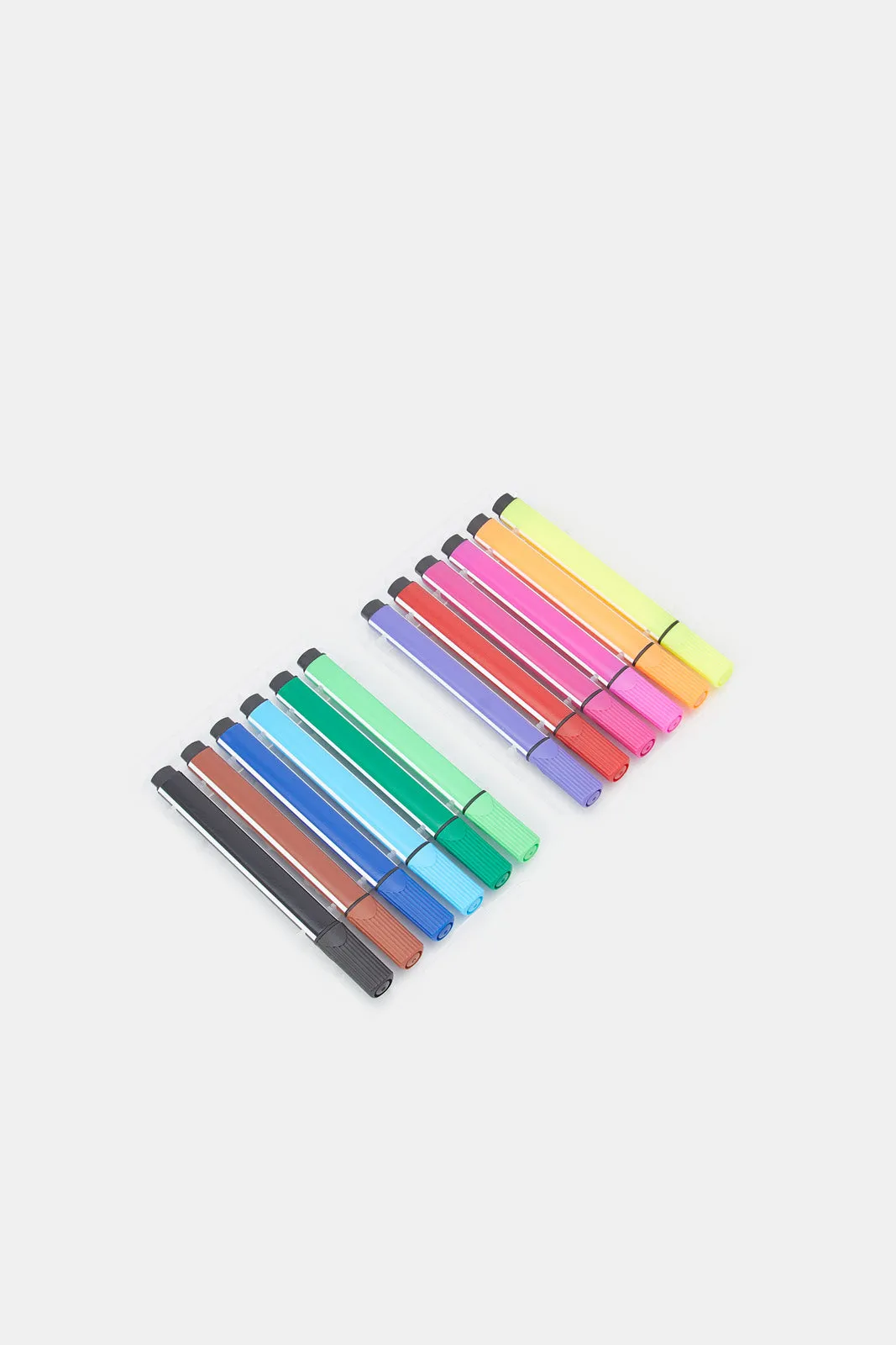 Assorted Mini Colour Pen Marker Set (12 Piece)