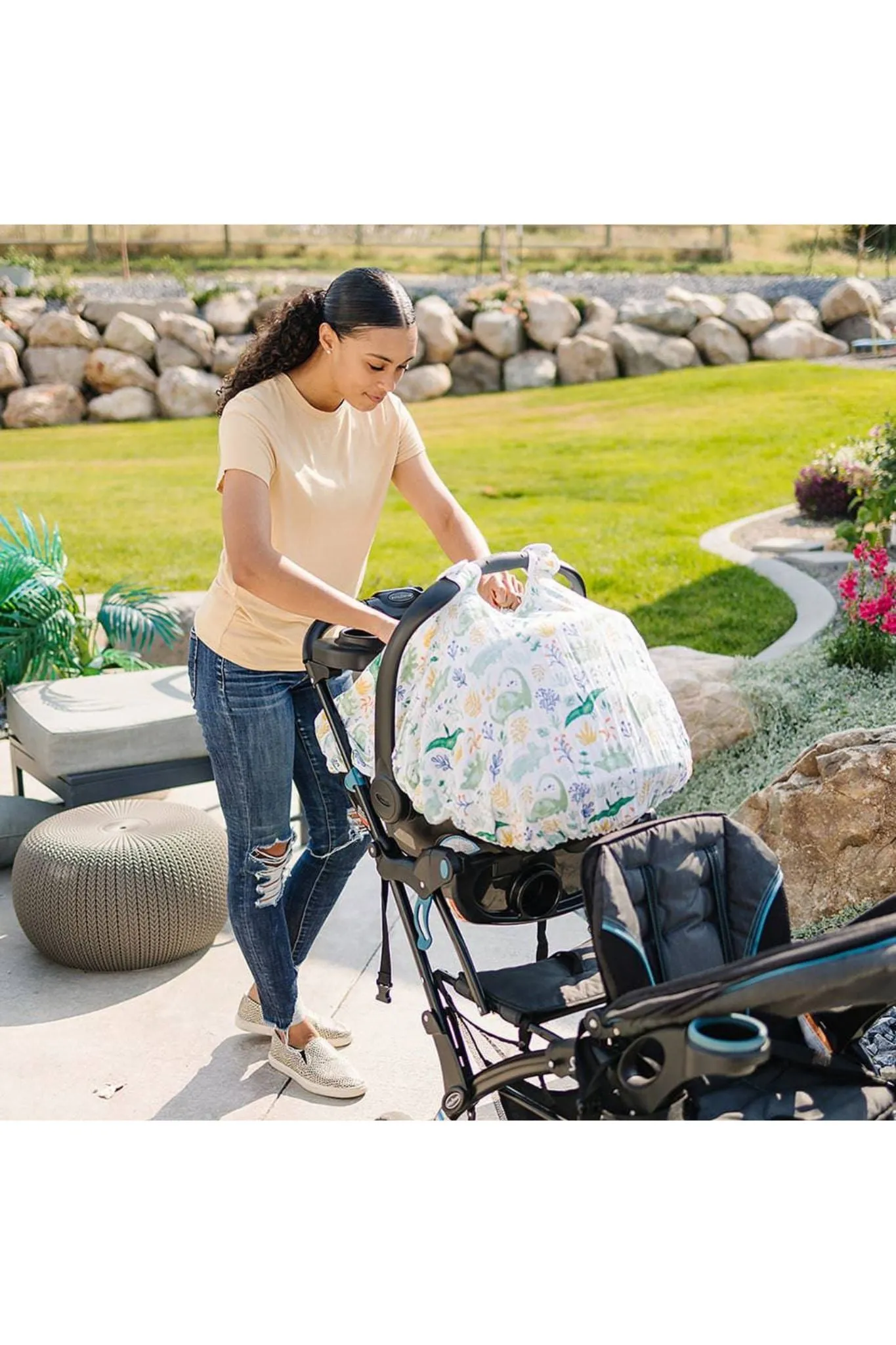 Bebe Au Lait Car Seat Cover