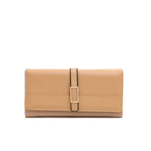 Beige Casual Wallet P70755