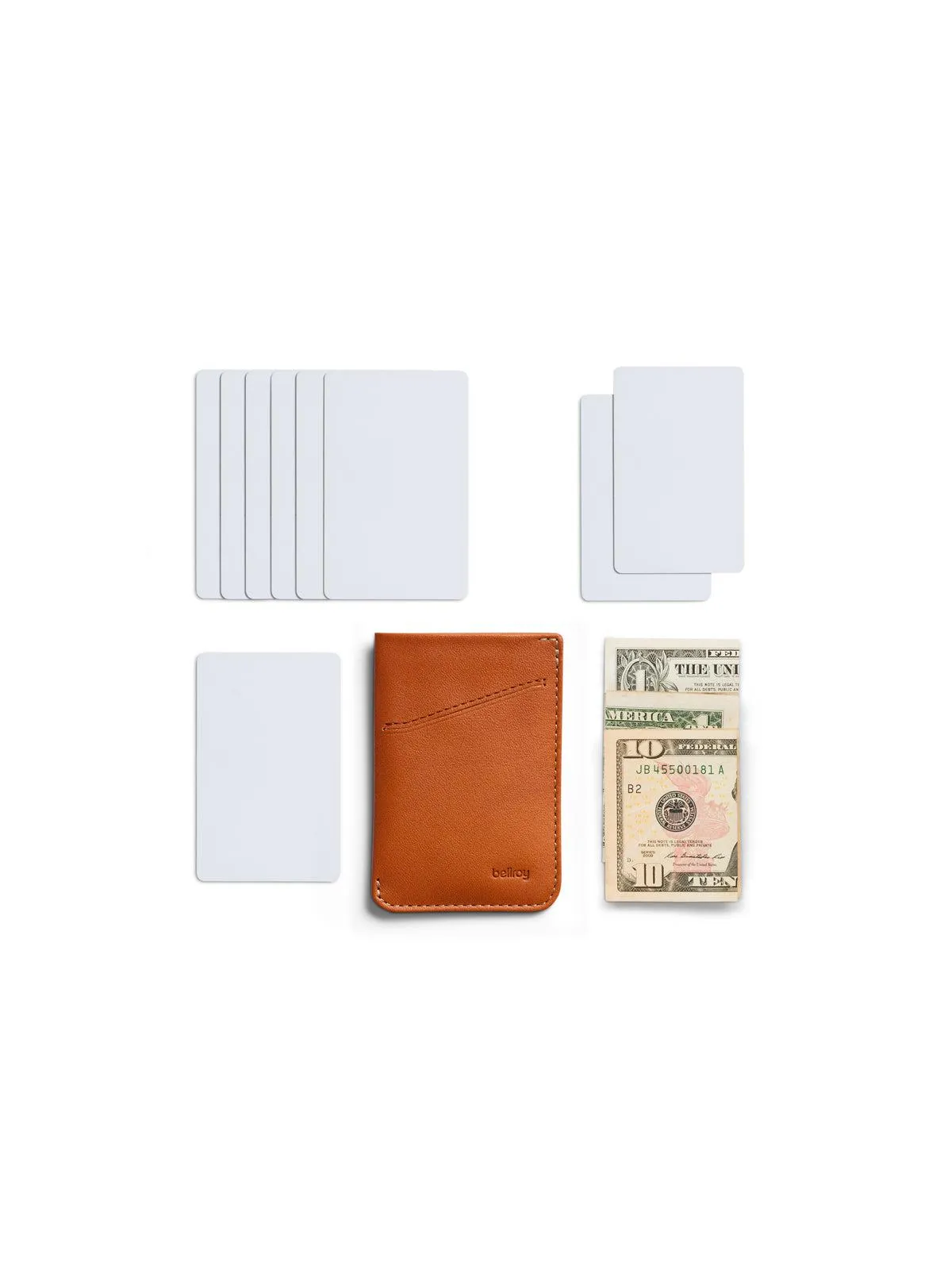 Bellroy Card Sleeve Terracota