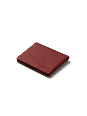 Bellroy Slim Sleeve Wallet Red Earth