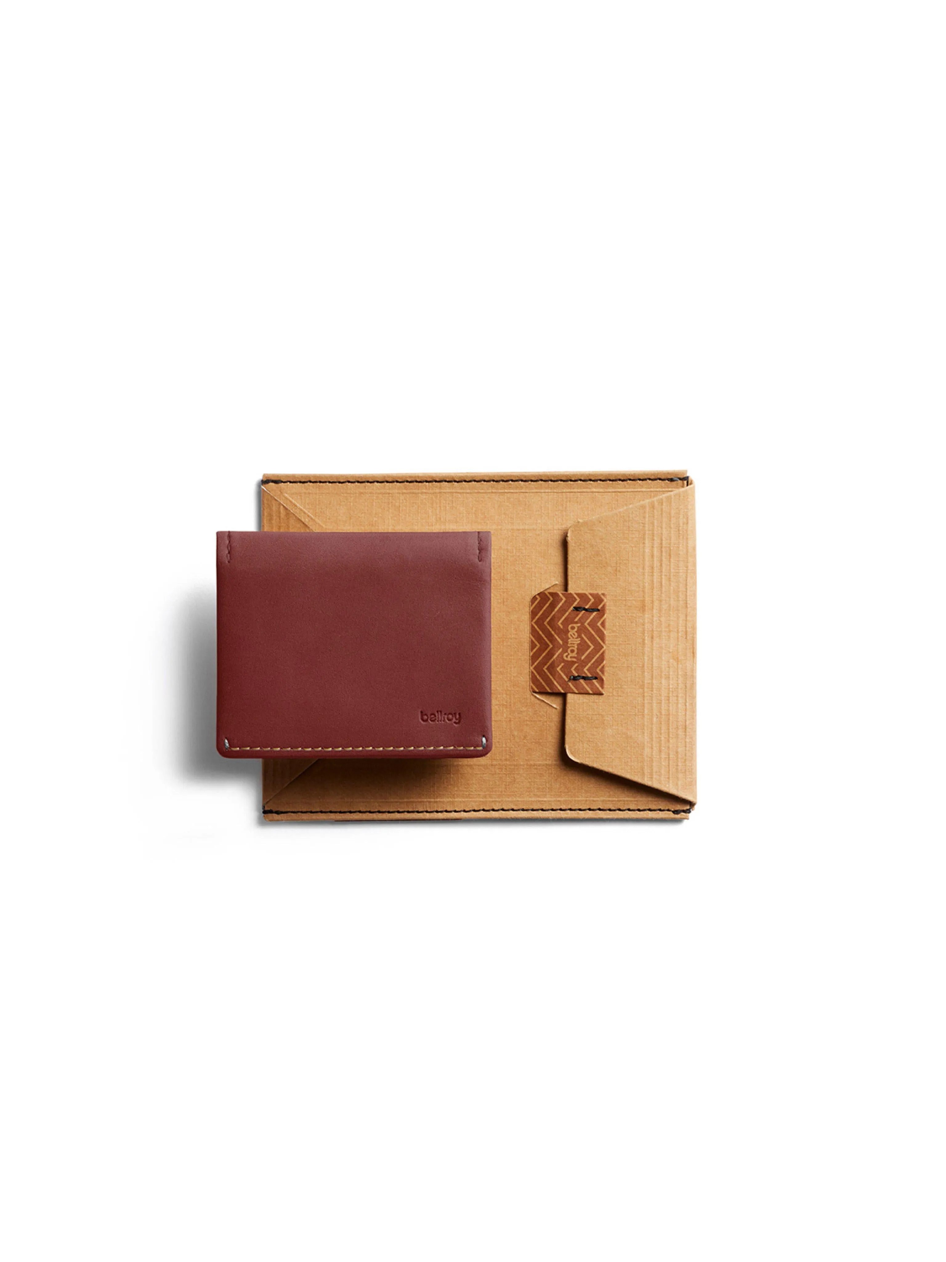 Bellroy Slim Sleeve Wallet Red Earth