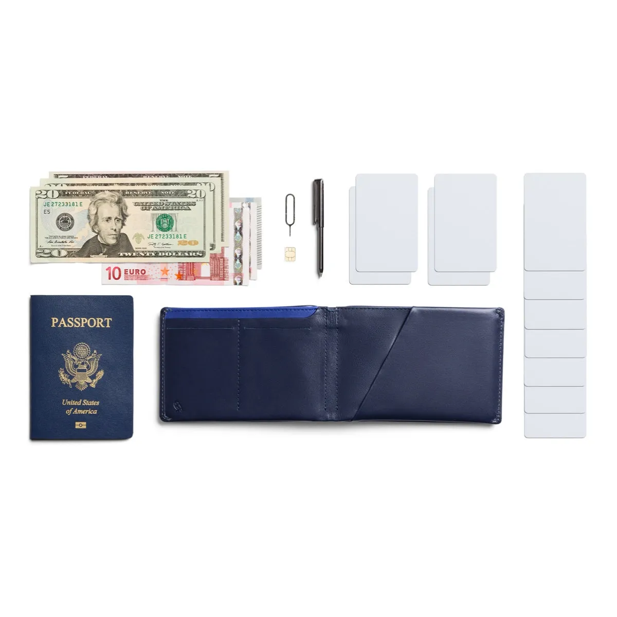 Bellroy Travel Wallet in Navy