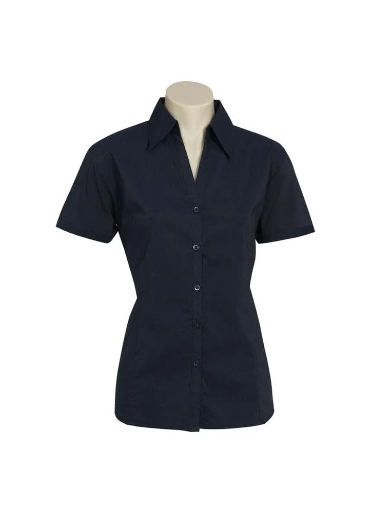 Biz Corporate Women's Metro Short Sleeve Shirt LB7301