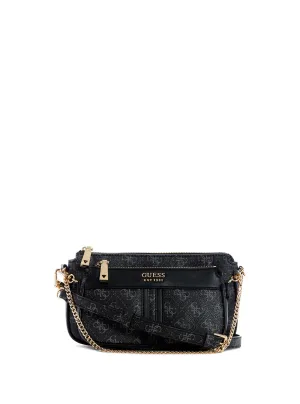 Black Kasinta Crossbody Bag