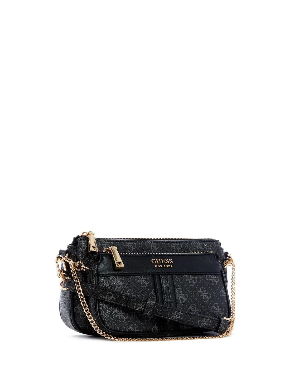 Black Kasinta Crossbody Bag