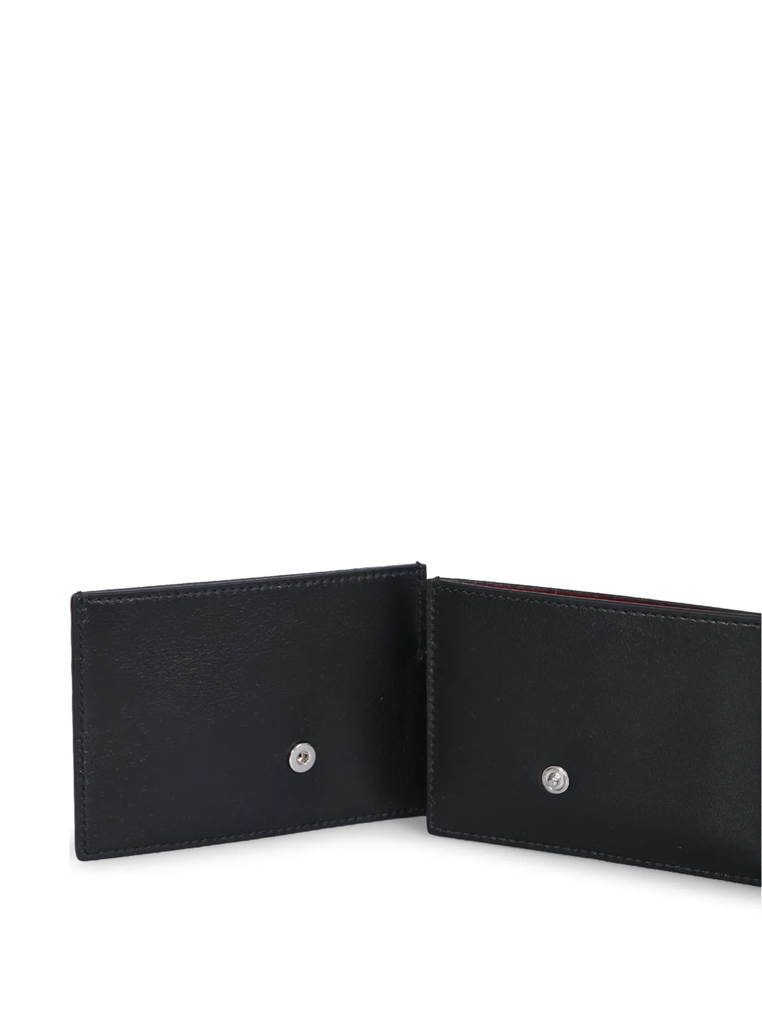 Black layered cardholder