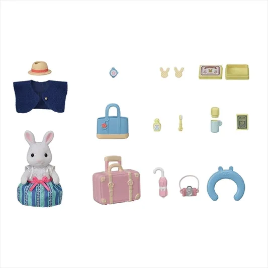 Calico Critters Weekend Travel Set - Snow Rabbit Mother