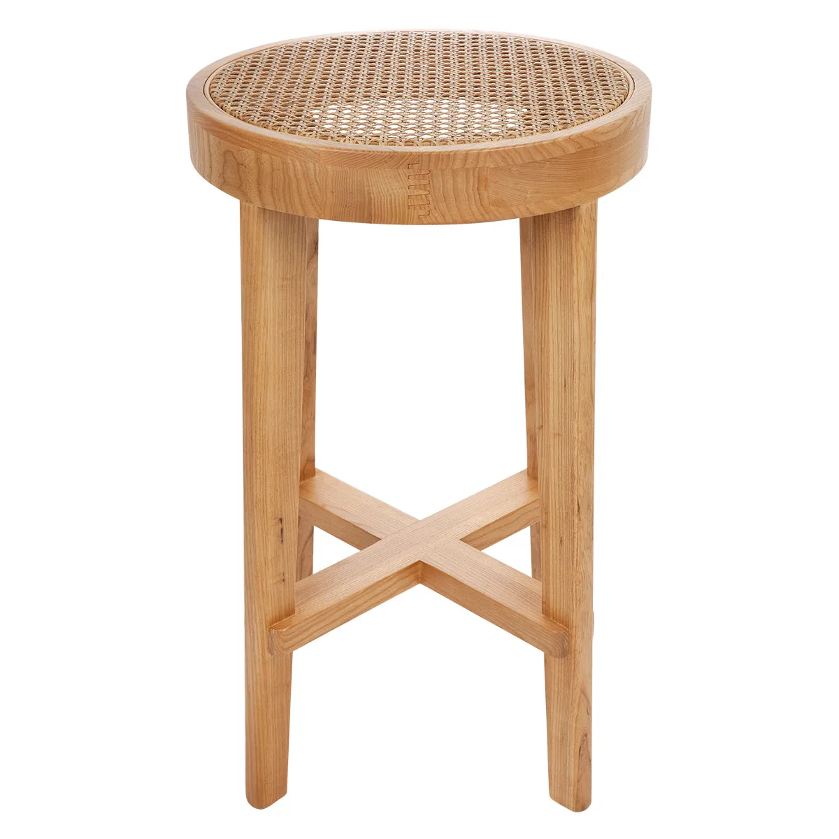 Cape Byron Rattan Kitchen Stool - Natural