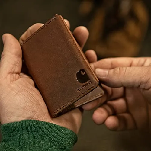 Carhartt B0000394 Men's Craftsman Leather Wallets, Available in Multiple Styles and Colors