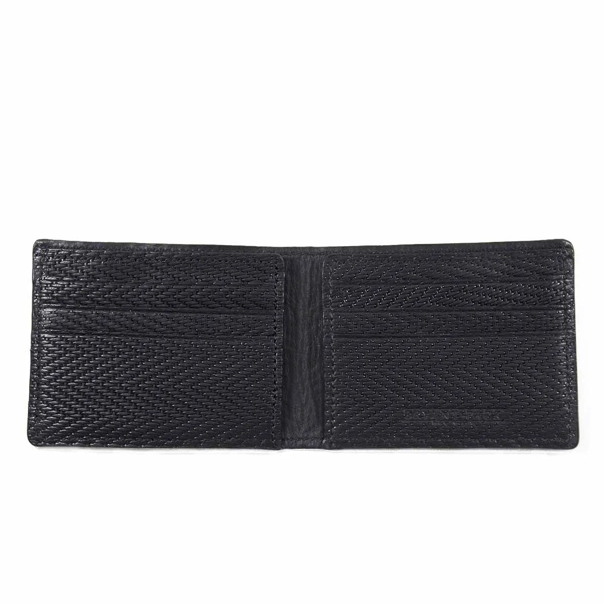 Chevron Embossed Ultra-Slim Leather Wallet | Bryant Park - USA Made