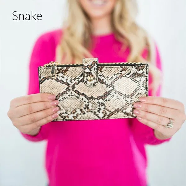 Chic Zipper Card Wallet