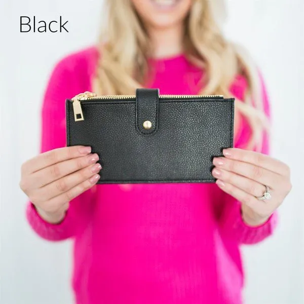 Chic Zipper Card Wallet