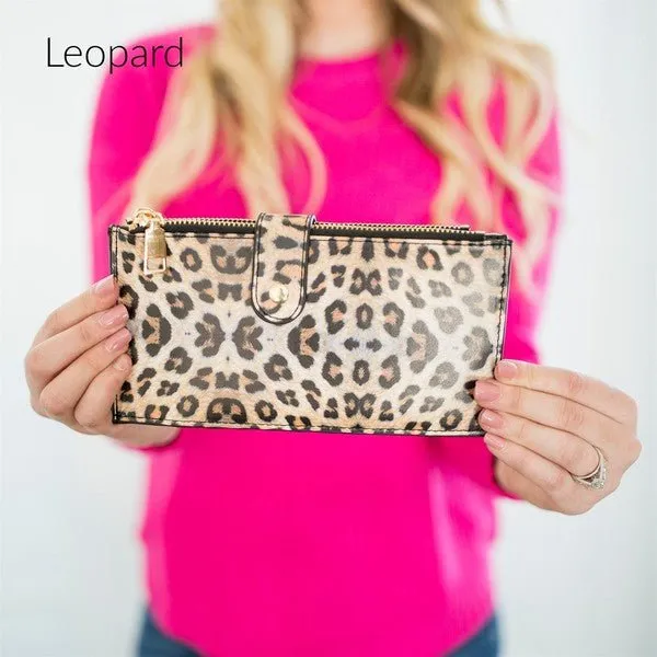 Chic Zipper Card Wallet