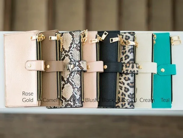 Chic Zipper Card Wallet