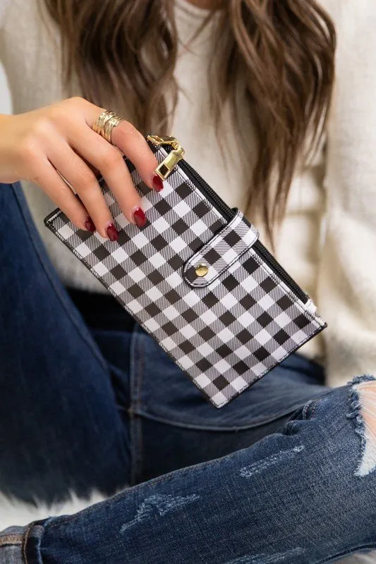 Chic Zipper Card Wallet