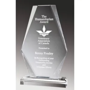 Clear Acrylic Jewel Award