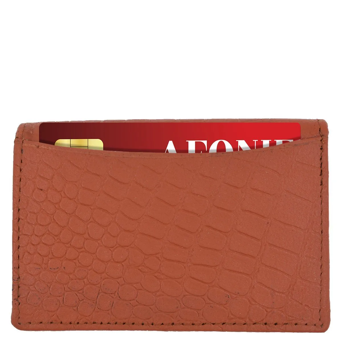 Croco Men's Wallet RFID Credit Card Case