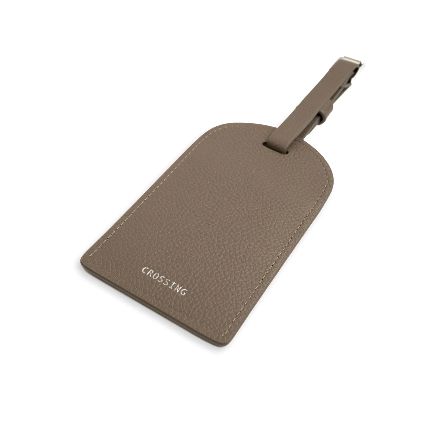 Crossing Milano Leather Luggage Tag