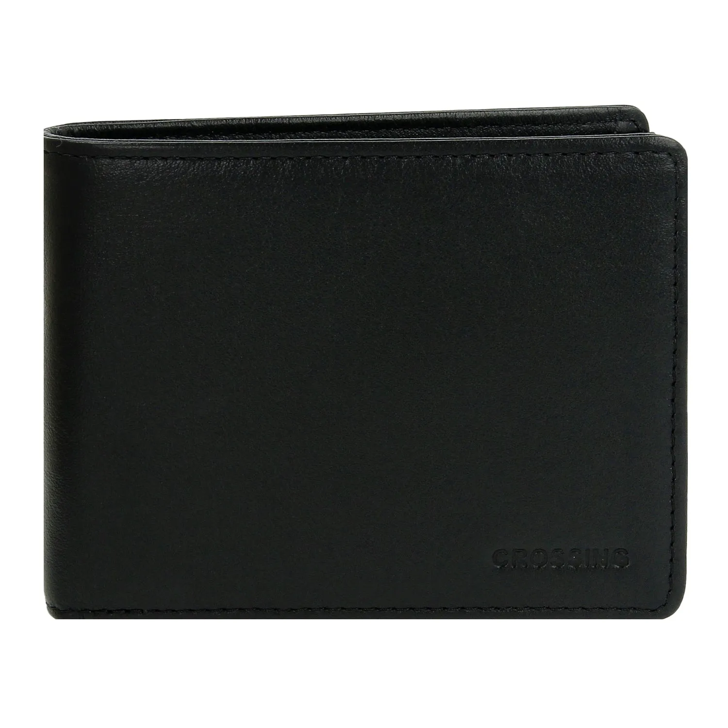 Crossing Prime Slim Nappa Leather Wallet With Coin Pocket [5 Card Slots]