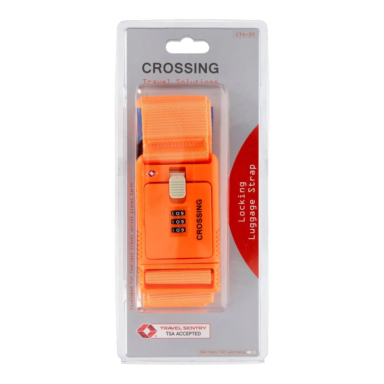 Crossing Travel Sentry Approved Locking Luggage Strap