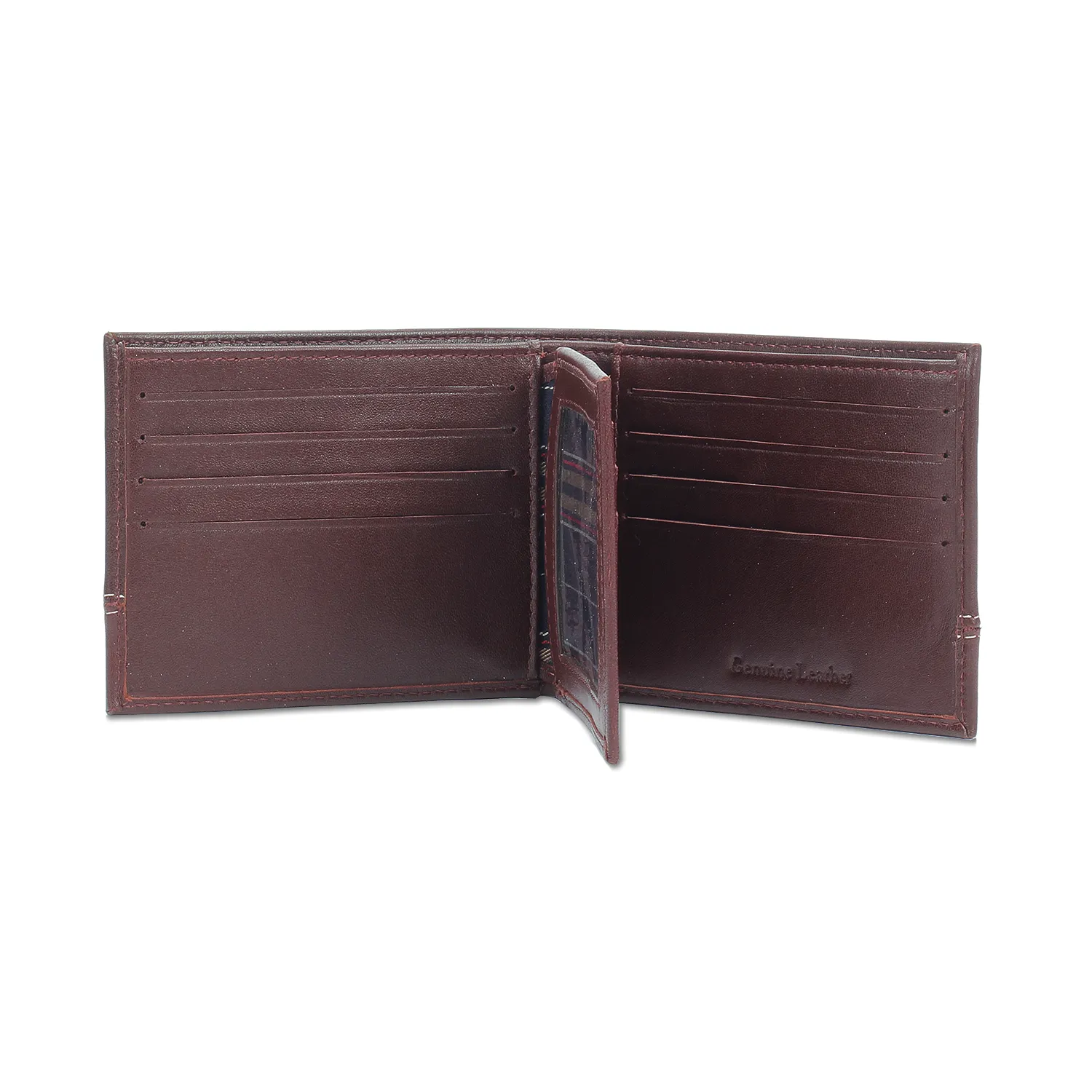 Embossed Monogram Bifold Wallet