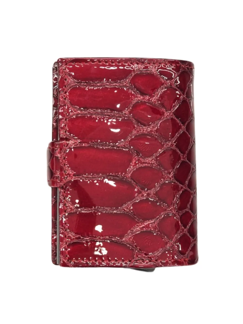 Gallop Bifold Pop Up Slim Patent Leather Wallet