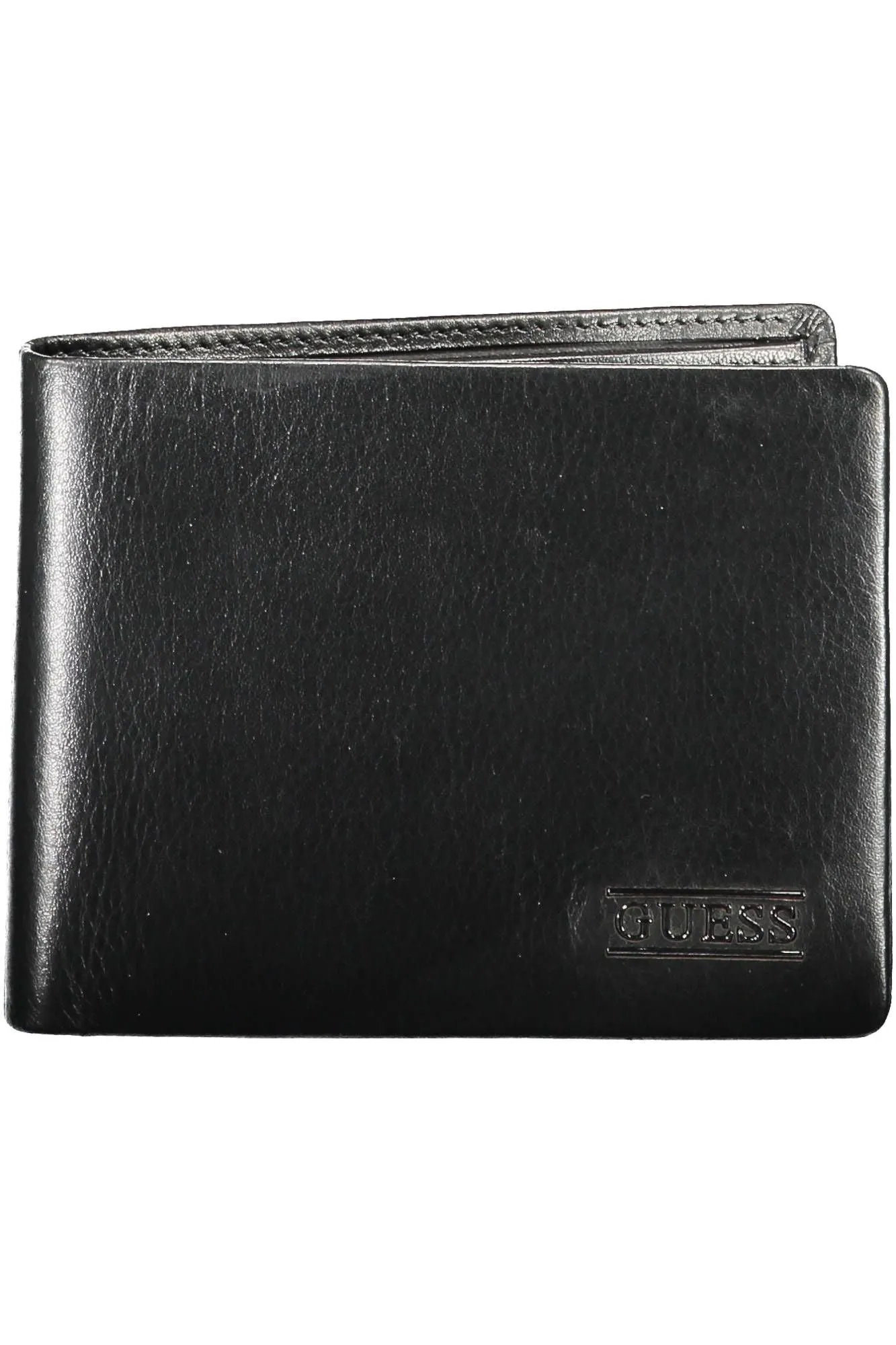 Guess Jeans Black Leather Men Wallet