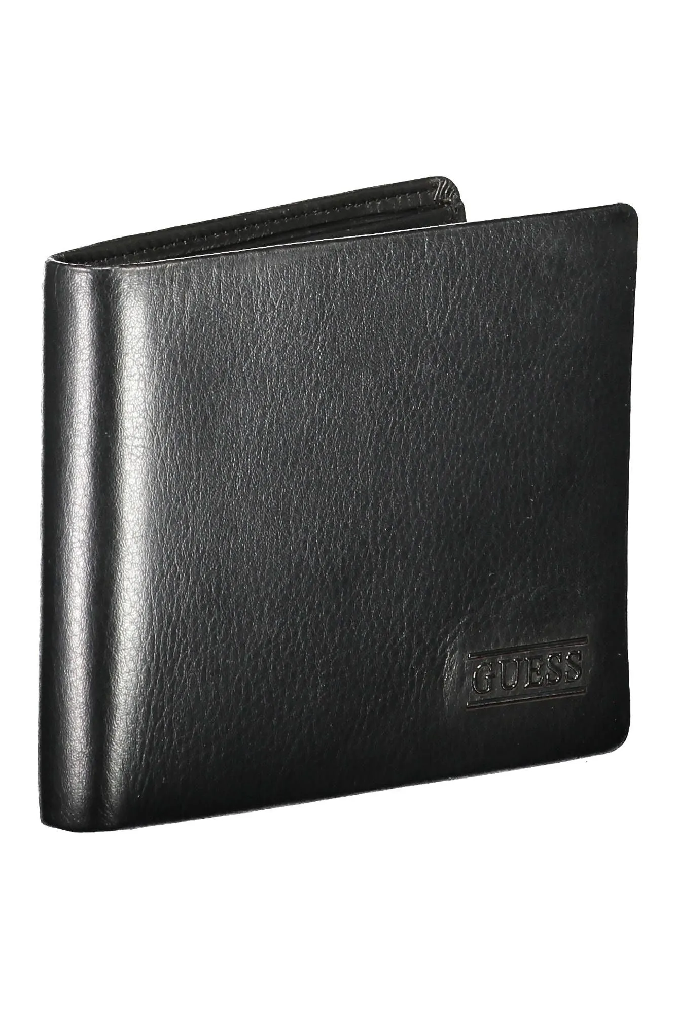 Guess Jeans Black Leather Men Wallet