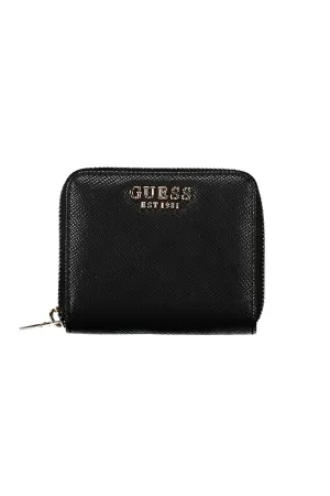 Guess Jeans Black Polyethylene Women Wallet