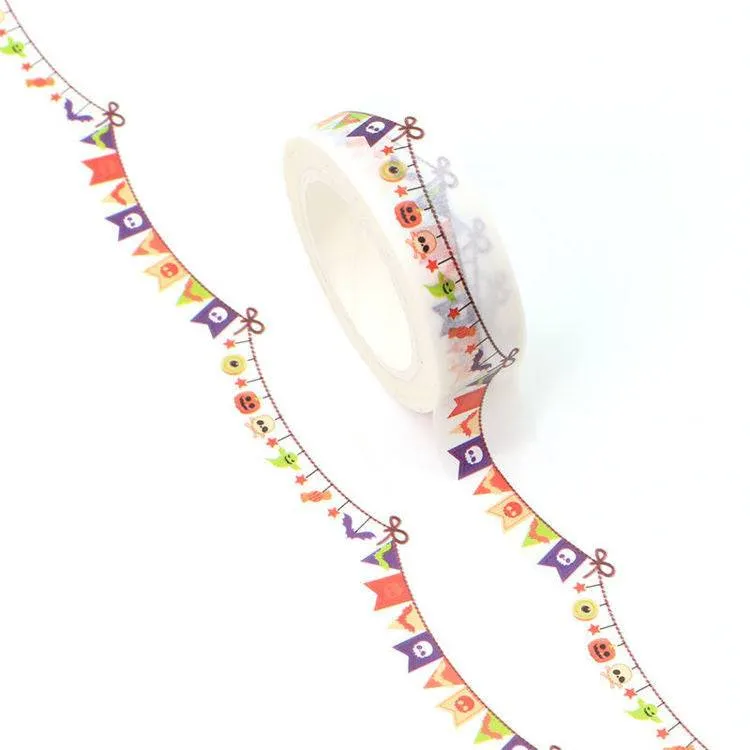 Halloween Bunting Washi Tape