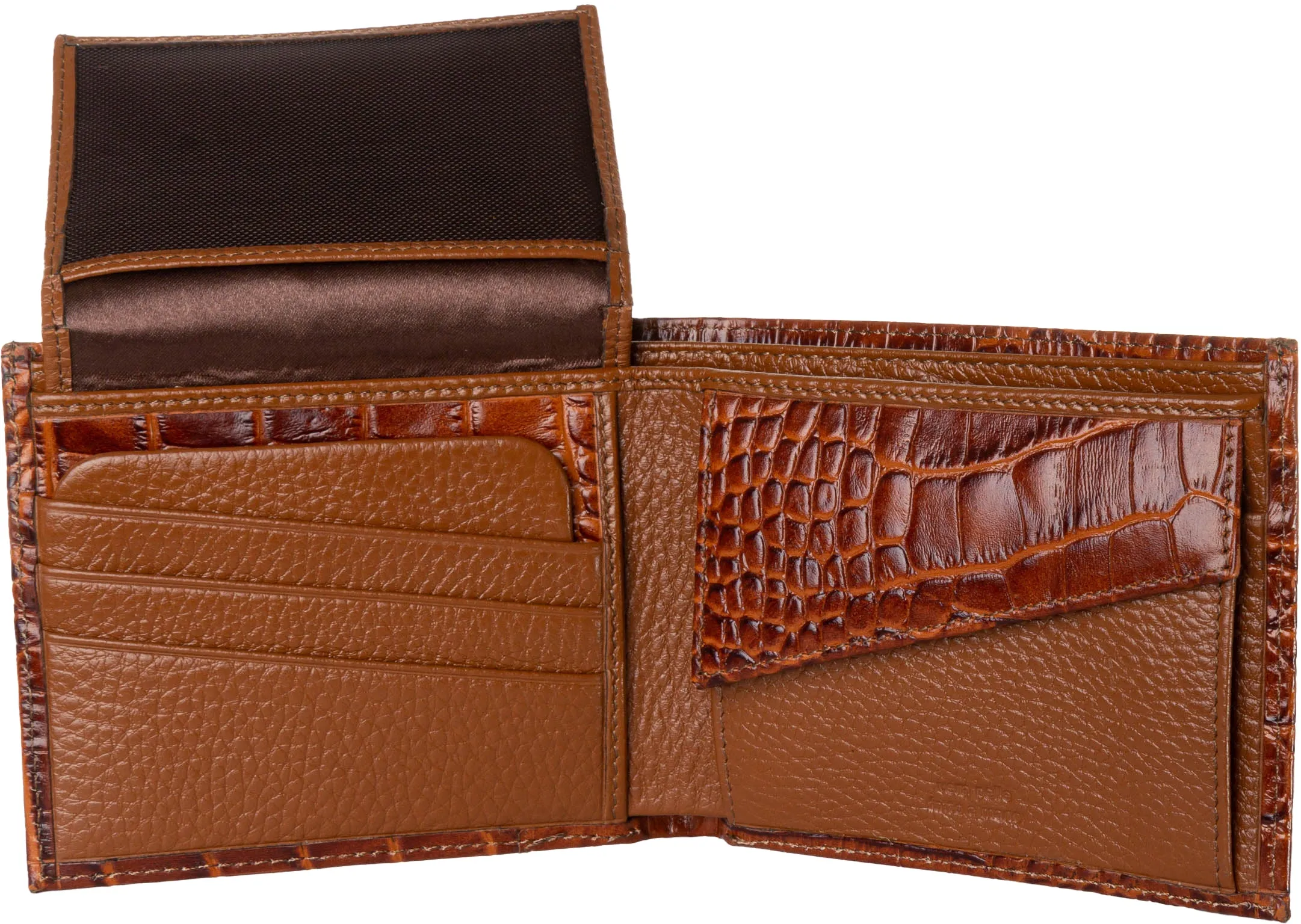 Justin Reece England Wallet Coin In Brown