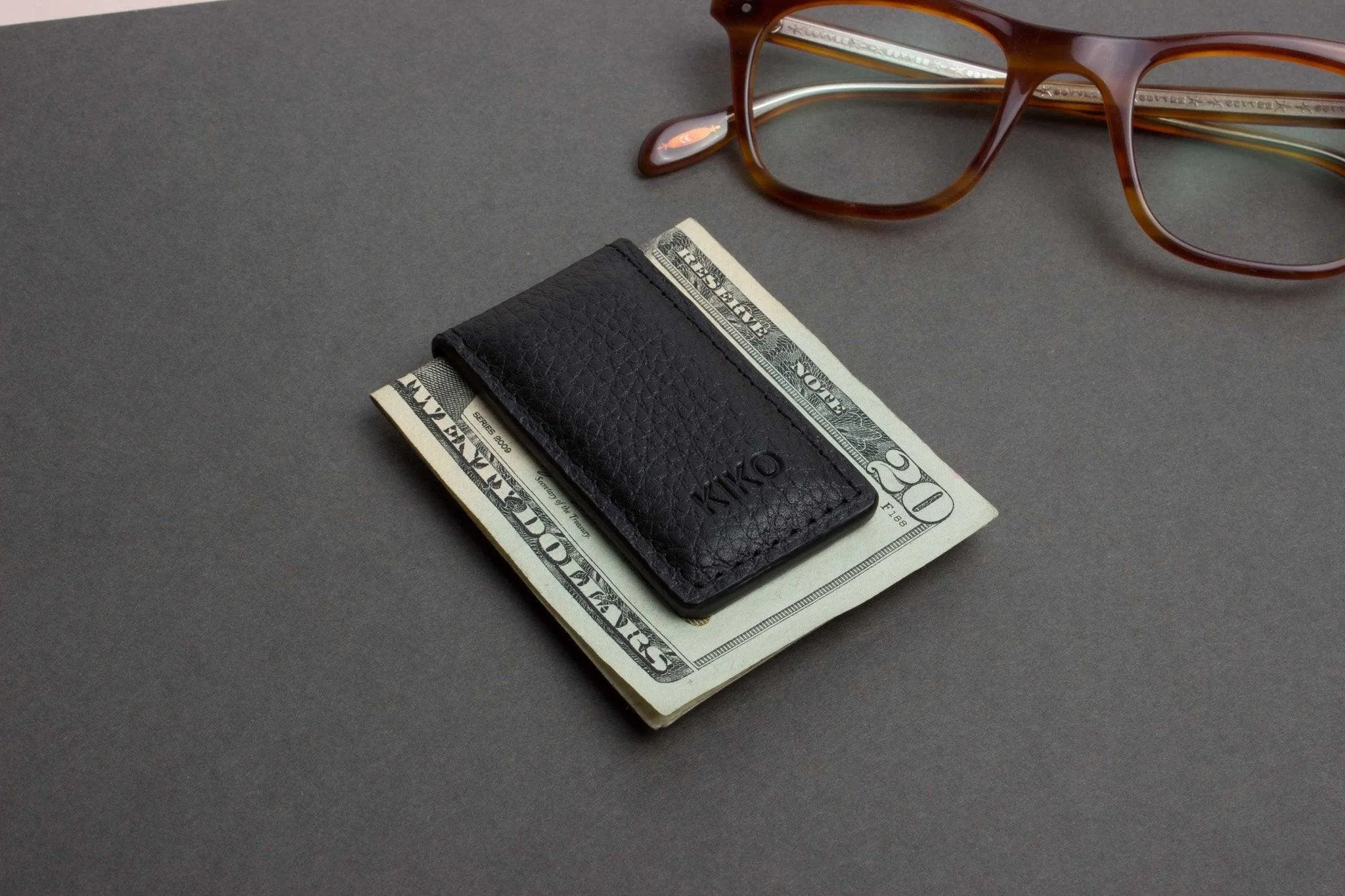 Kiko Leather Magnetic Money Clip