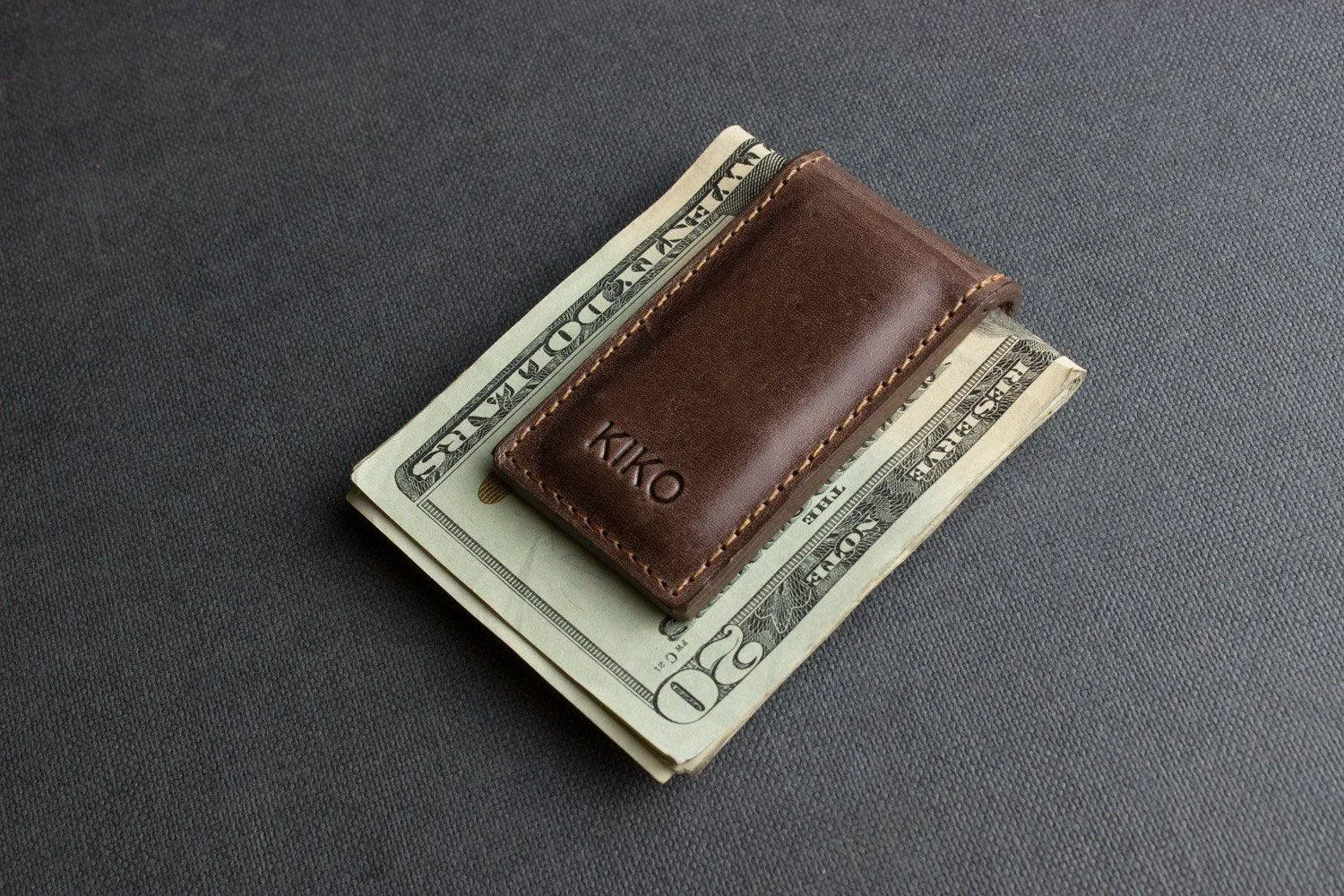 Kiko Leather Magnetic Money Clip