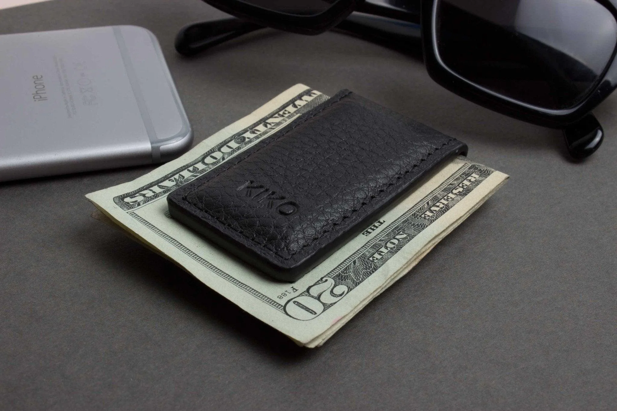 Kiko Leather Magnetic Money Clip