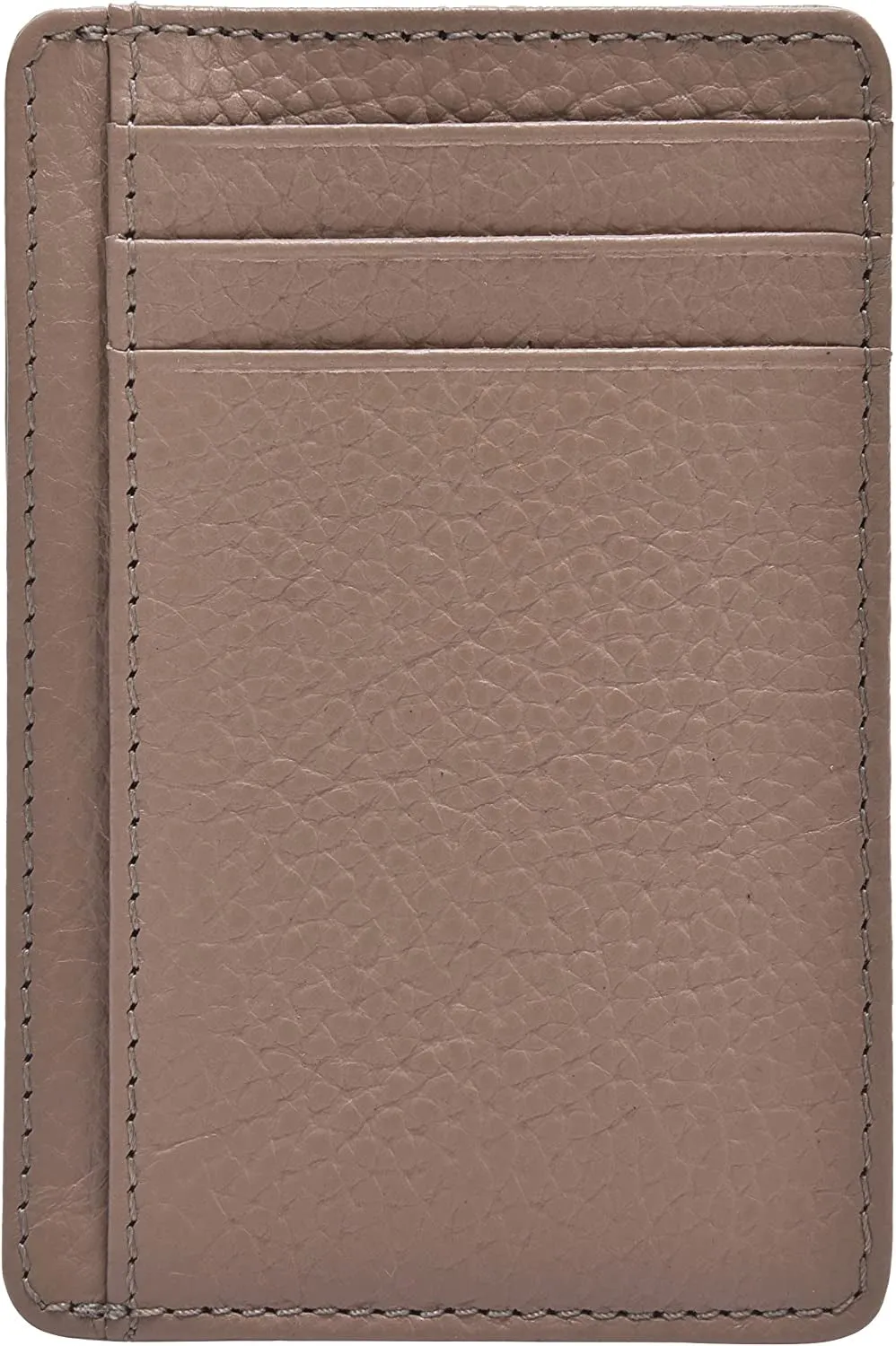 Leather Minimalist Wallet for Men & Women RFID Front Pocket Leather Card Holder Wallets