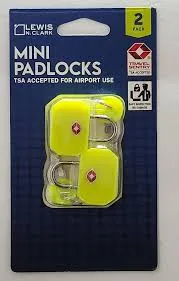 Lewis N Clark TSA Key Lock 2-Pack TSA14