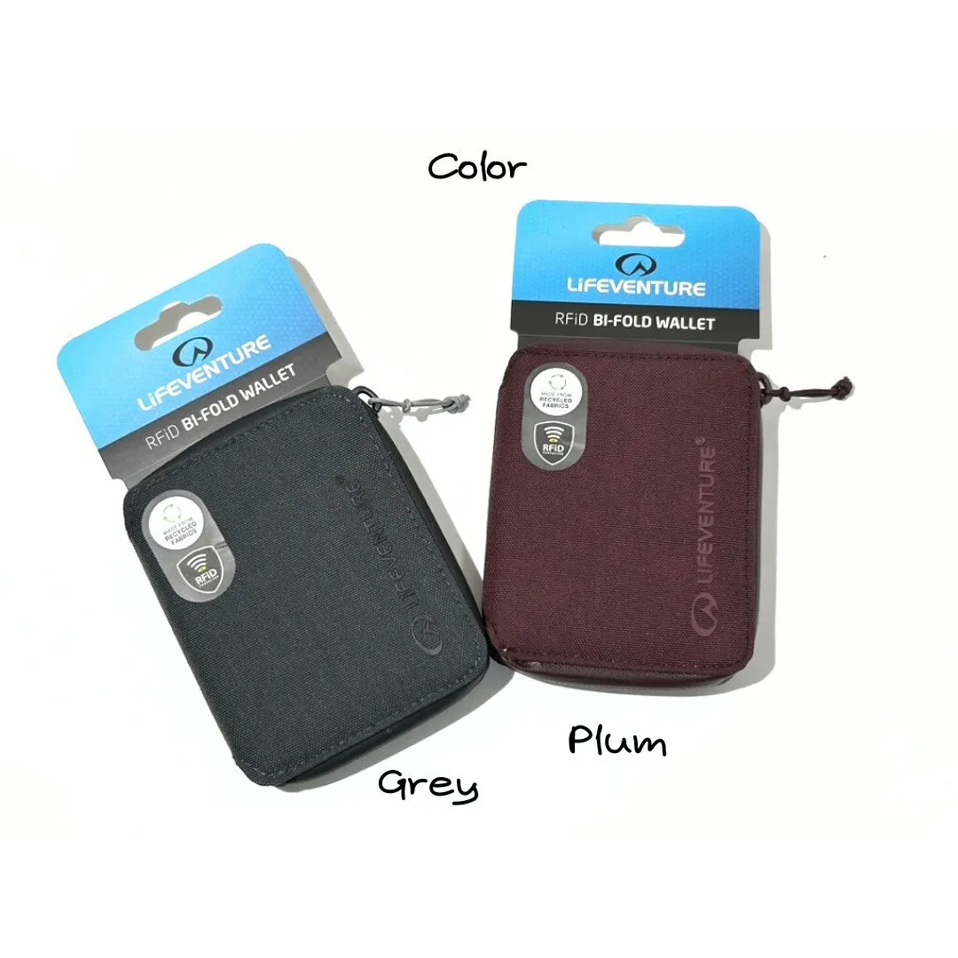 LiFEVENTURE RFiD Bifold Wallet