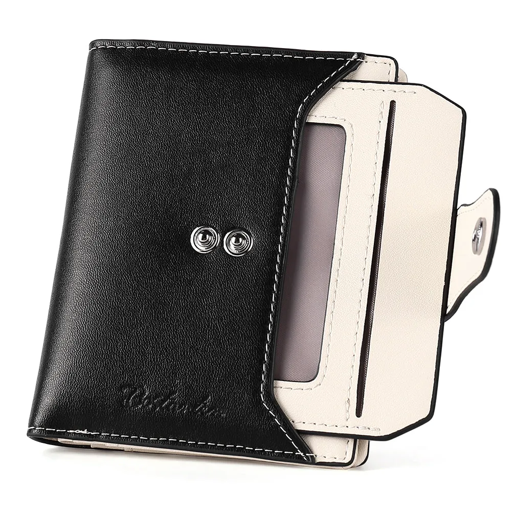 Lnna Small Wallet Zippered Checkbook Cover — ID Window