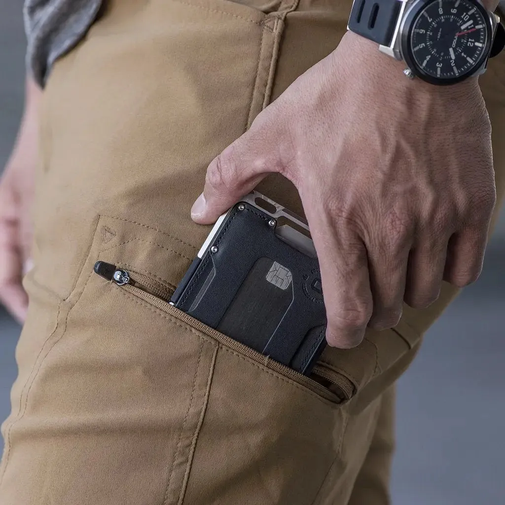 M1 Maverick Tactical Wallet | Single Pocket Titanium