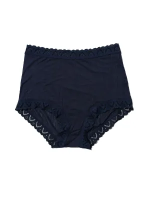 MellowLuxe™ High Rise Boyshort Bicoastal Blue Sale