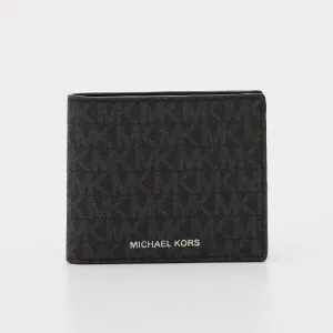 Michael Kors Grayson Billfold Coin Pocket Wallet, black