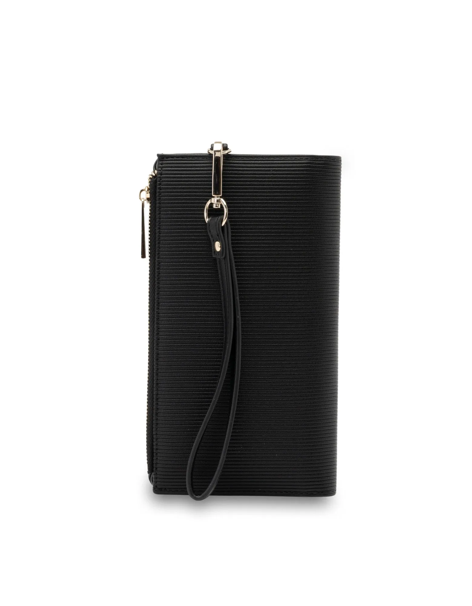 Mocha Penelope Wallet Clutch - Black